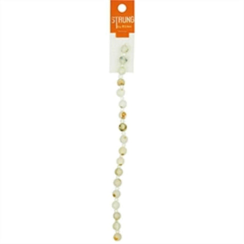 AussieSuperStore Jewellery Making Supplies Natural Stone Strung Beads 8mm Natural Stone Strung Beads 8mm | Jewellery Making Beads | Jewellery Making Supplies 9323823204785 BBS19003